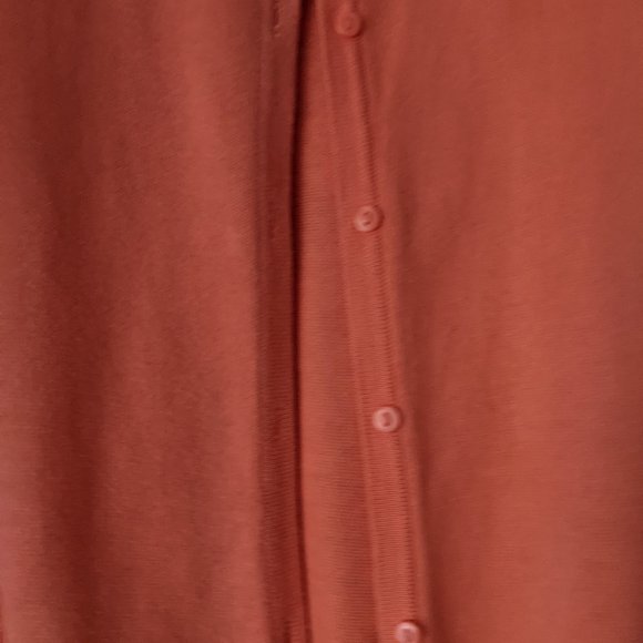 Orange H&M orange knitted jacket - Picture 2 of 4